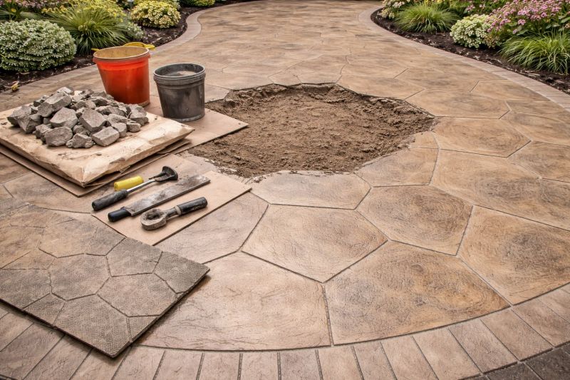 Decorative Concrete Repair in Mesa, AZ