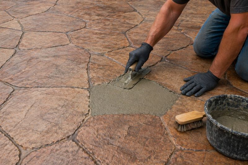 Decorative Concrete Repair in Hendersonville, NC