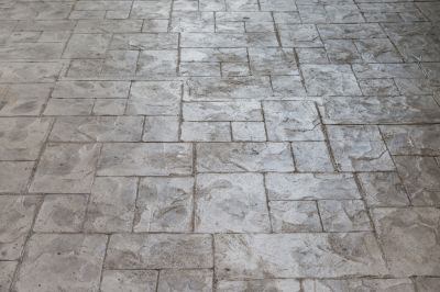 Stamped Concrete Installation detail